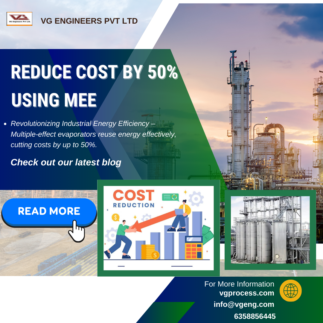 how multiple effects evaporators can cut your ndustrial enery costs by 50%